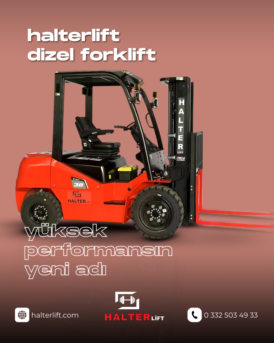 Değerli Batman Müşterimizin Tercihi: 3 Adet Halterlift Dizel Forklift Hayırlı Olsun 