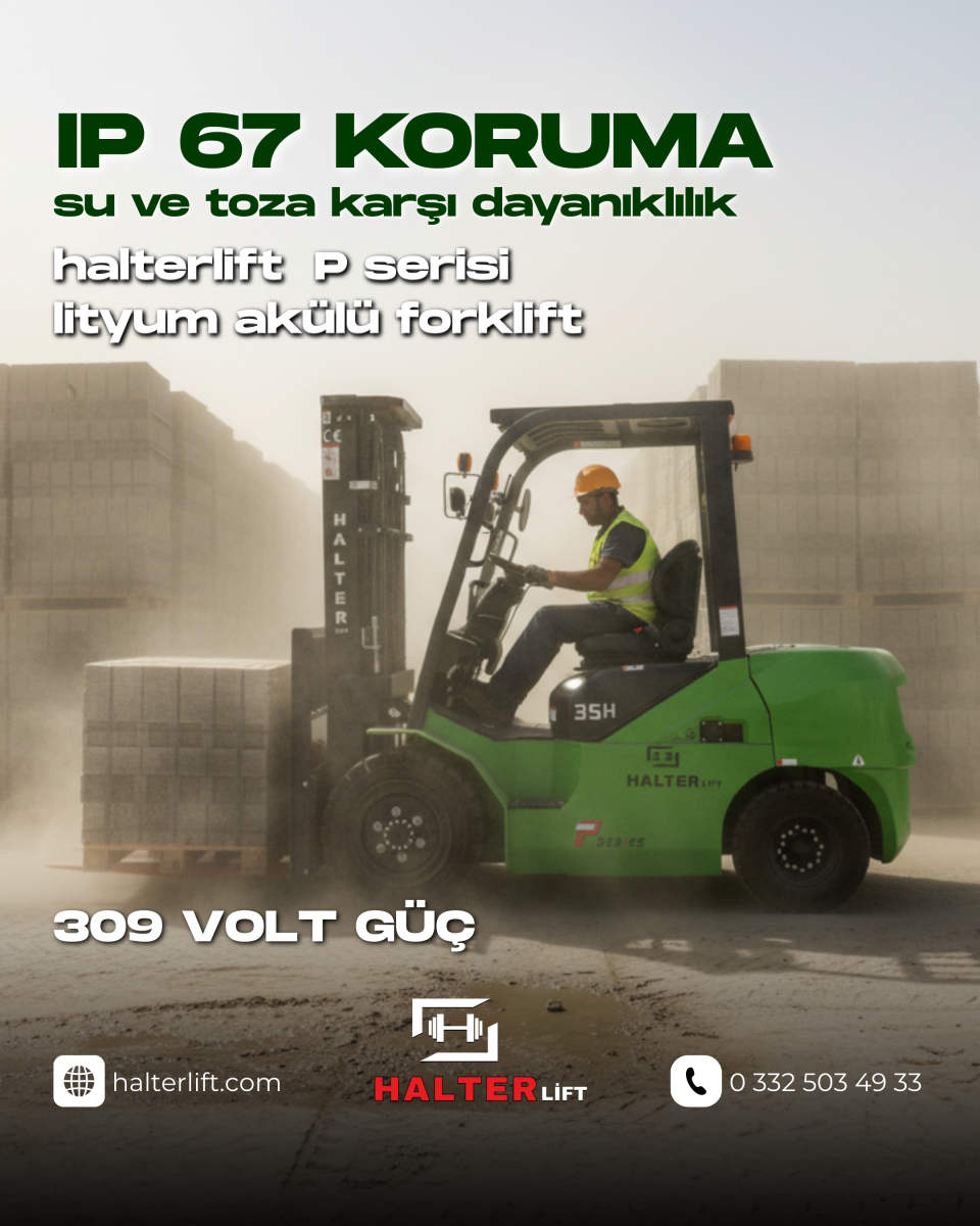 Değerli Müşterimize P Serisi Lityum Akülü Forklift Hayırlı Olsun. 