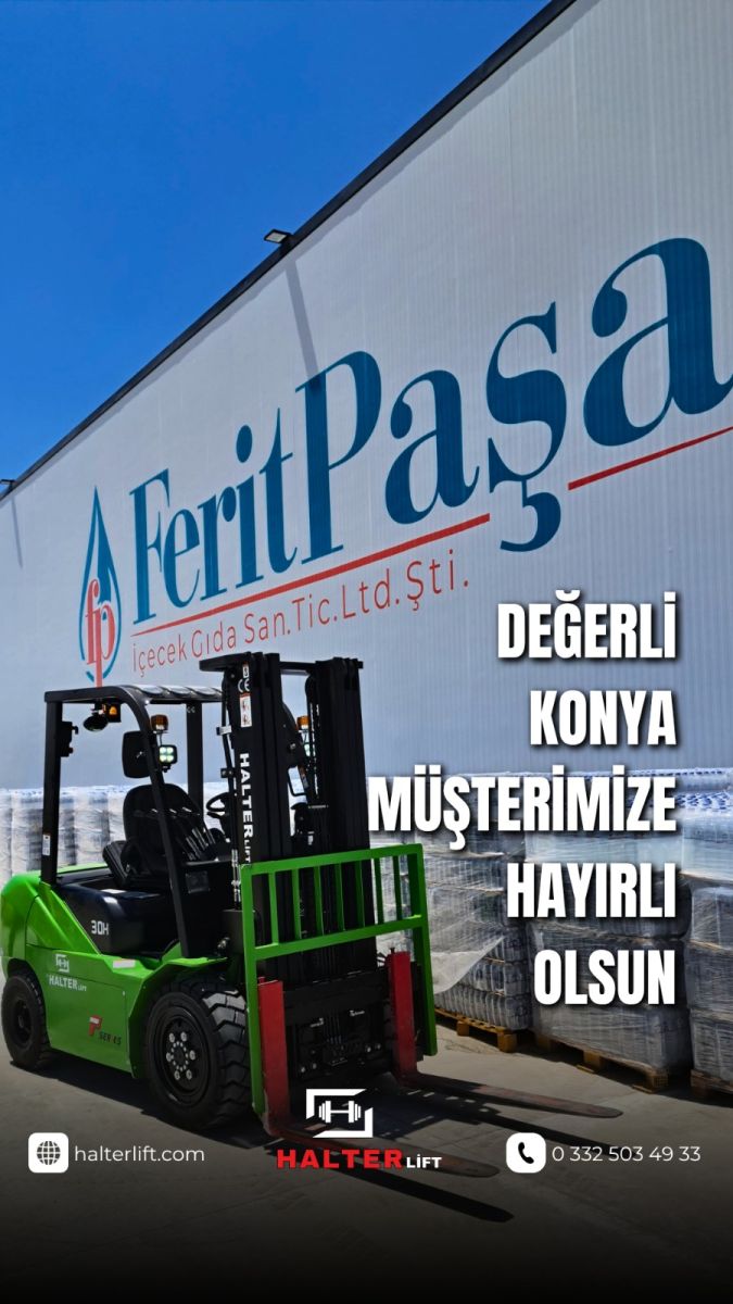 Değerli Müşterimize P Serisi Lityum Akülü Forklift Hayırlı Olsun. 