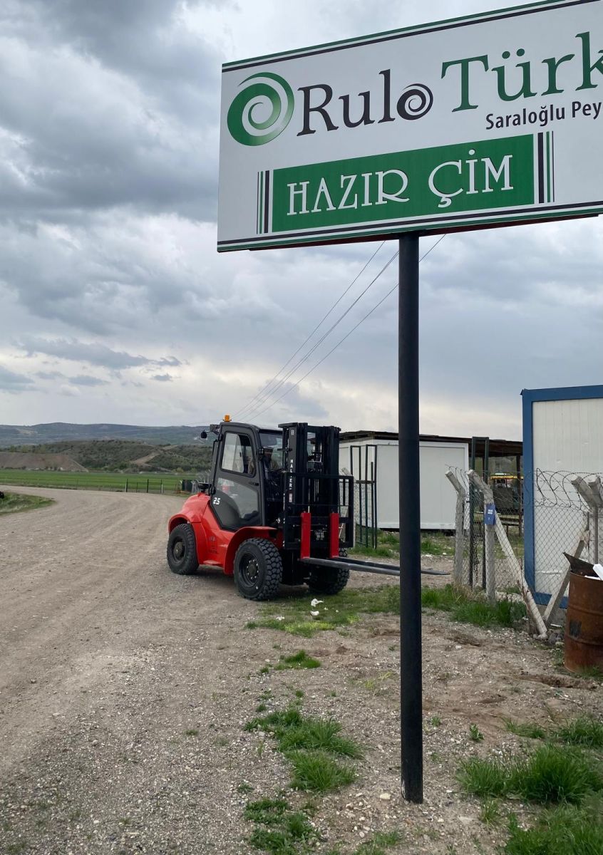Değerli Ankara Müşterimize Halterlift 4x4 Japon Kubota Motorlu Arazi Forklifti Hayırlı Olsun 