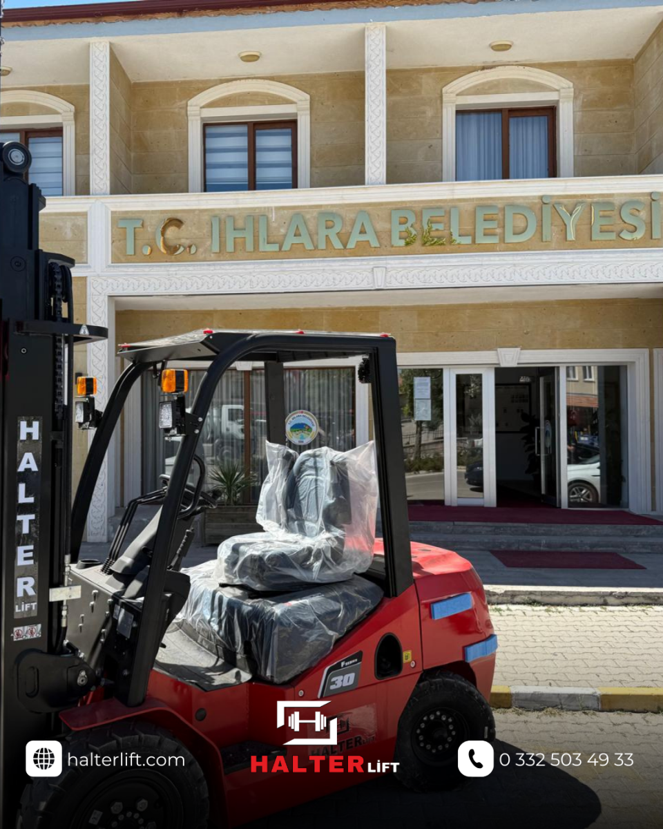 Değerli Aksaray Müşterimize 3 Ton Halterlift Dizel Forklift Hayırlı Olsun 