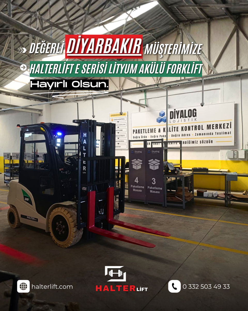 Değerli Lojistik Sektörü Müşterimize Hayırlı Olsun 