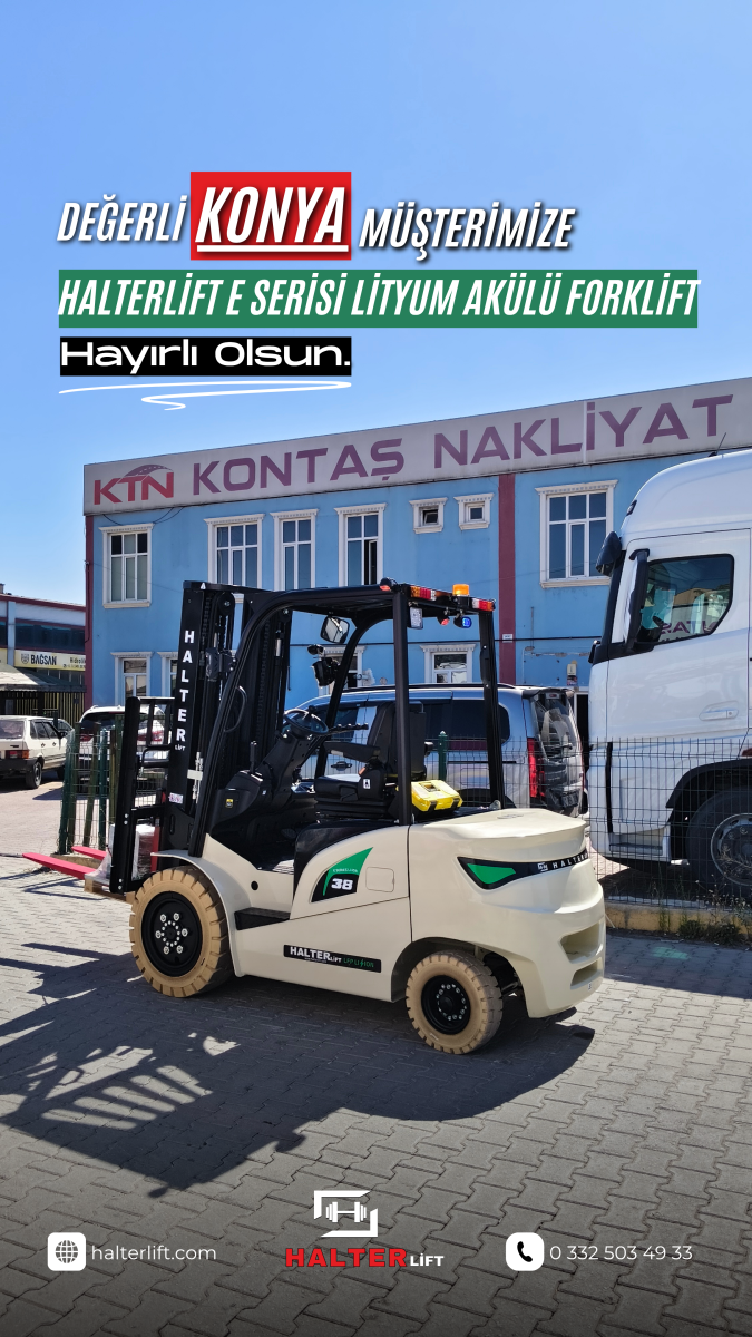 Değerli Lojistik Sektörü Müşterimize Hayırlı Olsun 