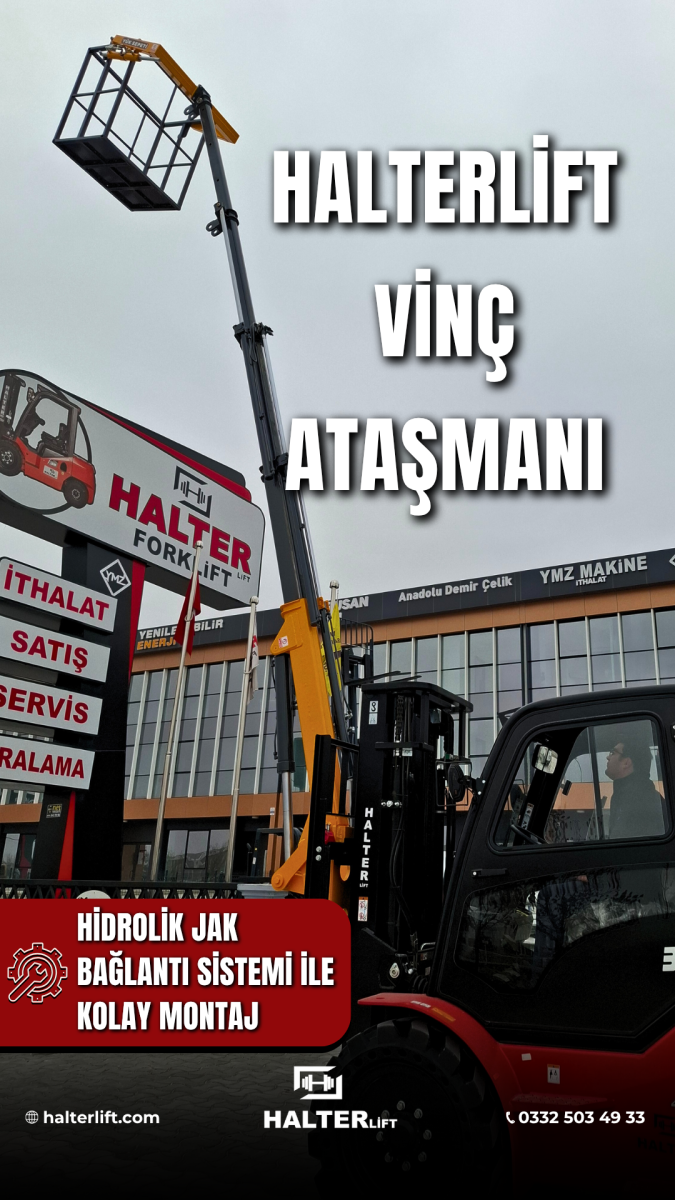 Değerli Aydın / Nazilli Müşterimize Halterlift Forklift Vinç Ataşmanı Hayırlı Olsun 