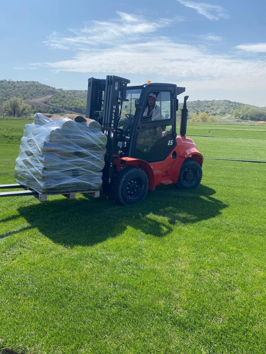 Değerli Ankara Müşterimize Halterlift 4x4 Japon Kubota Motorlu Arazi Forklifti Hayırlı Olsun 