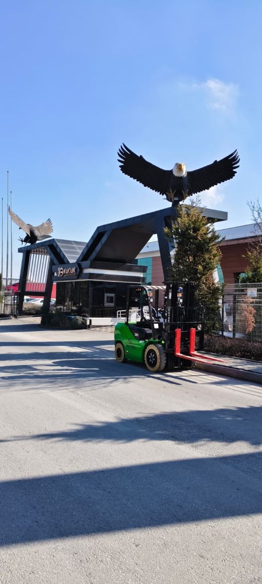 Değerli Müşterimize Halterlift P Serisi Lityum Akülü Forklift Hayırlı Olsun. 